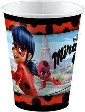 BICCHIERI 250ML LADYBUG MIRACOULOS 8PZ