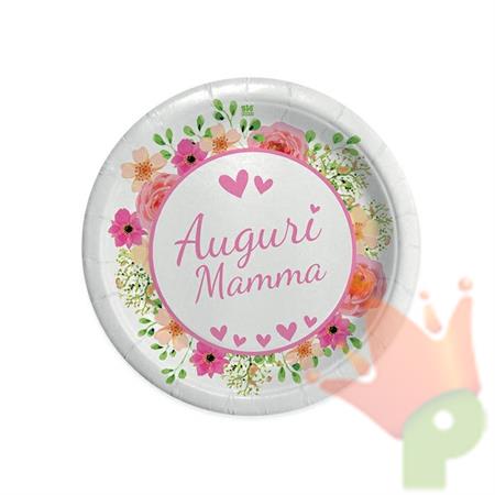 PIATTI 18CM MAMMA 8PZ