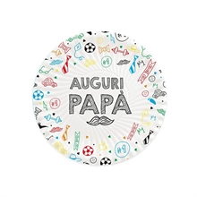 PIATTI 18CM PAPA' 8PZ