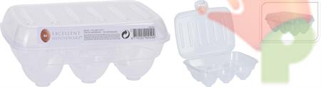 CONTENITORE PORTA UOVA 6 POSTI 13X19CM