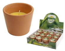 VASO IN COCCIO CON CITRONELLA 7X6 CM