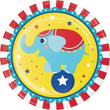 PIATTI 23CM CIRCUS PARTY 8PZ