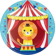 PIATTI 18CM CIRCUS PARTY 8PZ