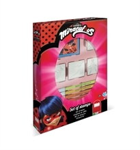 TIMBRI E PENNARELLI LADYBUG MIRACULOUS 4 PZ