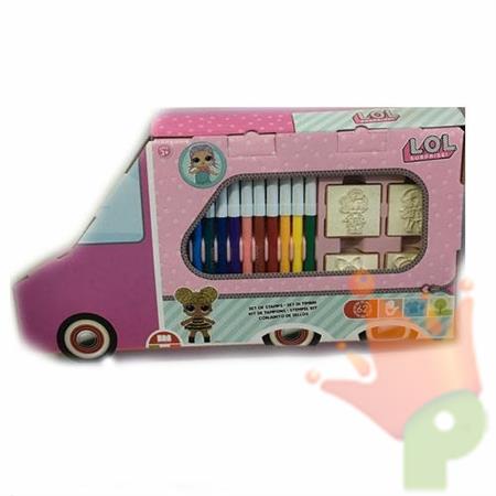 BUS DI TIMBRI E PENNARELLI LOL SURPRISE