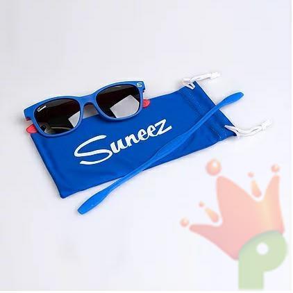 OCCHIALI POLARIZZATI DA SOLE BAMBINO/A BLU-ROSSO