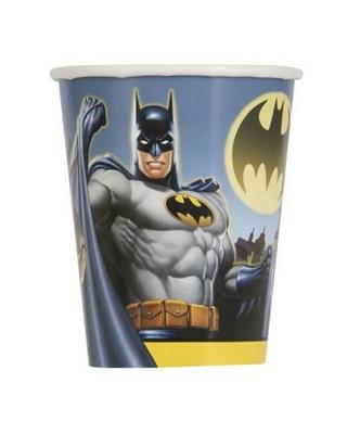 BICCHIERI 266ML BATMAN 8PZ