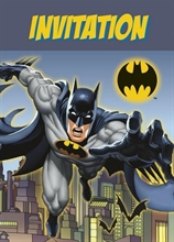 BIGLIETTI INVITI BATMAN 8PZ