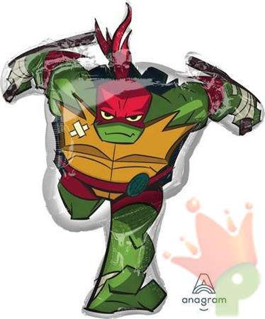 PALLONCINO SUPERSHAPE 73X86CM TARTARUGHE NINJA RAFFAELLO