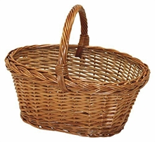 CESTO DI VIMINI SPACCATO PER FUNGHI