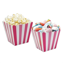 SWEETY BOX 6,5X8X6,5CM STRIPES FUCSIA 6PZ