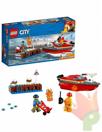 SET COSTRUZIONI INCENDIO AL PORTO LEGO CITY