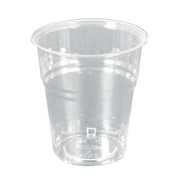 BICCHIERI 250CC TRASPARENTI BIO 50PZ
