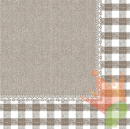 TOVAGLIOLI AIRLAID 40X40 2V AIA MARRONE 50PZ