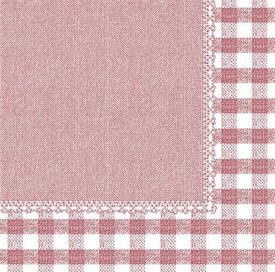 TOVAGLIOLI AIRLAID 40X40 2V AIA ROSSO 50PZ