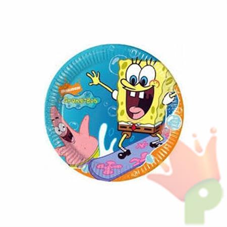 Piatti 23cm SpongeBob da 10pz