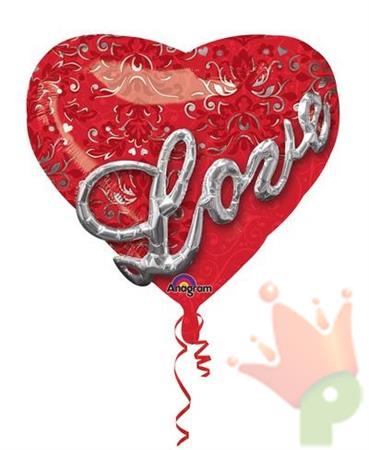 PALLONCINO Mylar 22 - 56 cm Love Garland