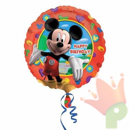 PALLONCINO MYLAR 18INCH MICKEY'S CLUBHOUSE BIRTHDAY