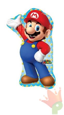 PALLONCINO SUPERSHAPE 33IN SUPERMARIO BROS 55X83 CM
