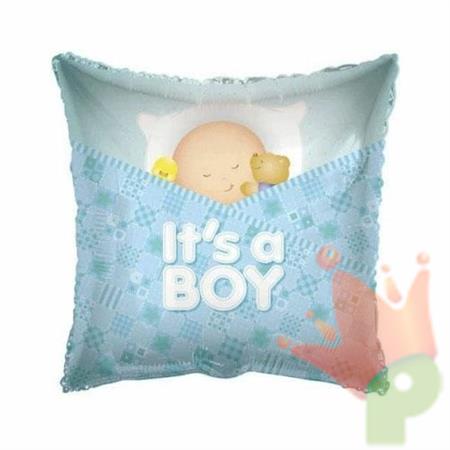 PALLONCINO MYLAR 18 INCH CUSCINO BOY