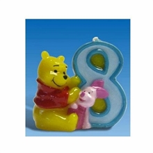 CANDELINA NUMERO 8 WINNIE THE POOH