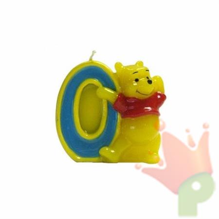 CANDELINA NUMERO 0 WINNIE THE POOH