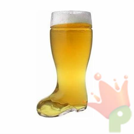 BICCHIERE FORMA STIVALE PER BIRRA 0.5LT