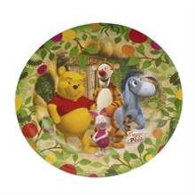 PIATTI 23cm TIGGER&POOH 8 PZ
