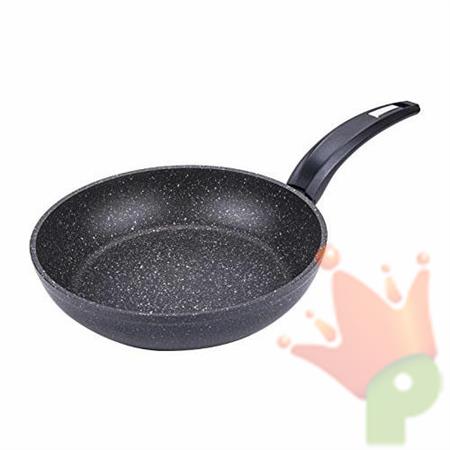 PADELLA 22 CM ANTIADERENTE EFFETTO PIETRA HERCULES MONETA