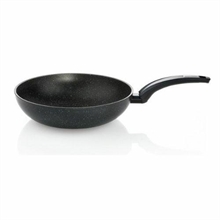 WOK 1 MANICO 28 CM EFFETTO PIETRA HERCULES MONETA