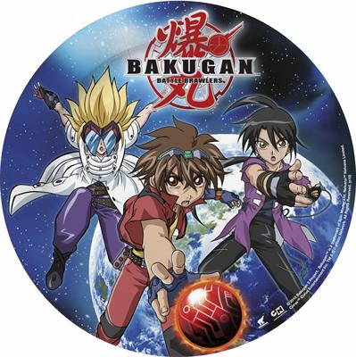 Piatti 23cm Bakugan 10pz