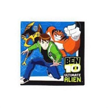 Tovaglioli 33x33cm 2v Ben10 Ultimate Alien 20pz