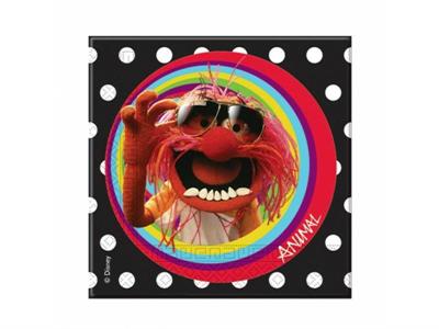 Tovaglioli 33 x 33 cm The Muppets 20 pz
