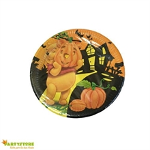 PIATTI 23cm WINNIE THE POOH HALLOWEEN 10PZ