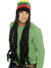 CAPPELLO CON PARRUCCA RASTA INCLUSA