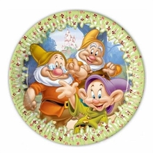 PIATTO 23 CM 7 NANI 10 PZ