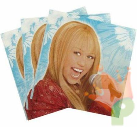 TOVAGLIOLI 33X33 HANNA MONTANA 20pz