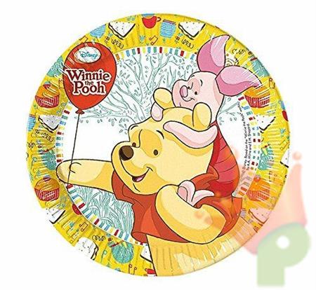 PIATTO 20CM WINNIE THE POOH SWEET TWEETS 8 pz