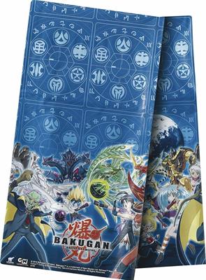 Tovaglia Plastica 120x80cm Bakugan