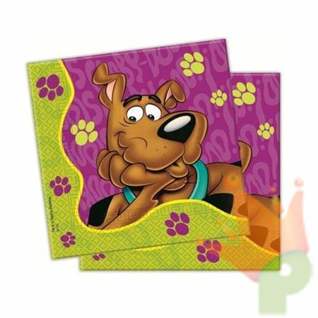 Tovaglioli 33x33cm 2V Scoby-Doo da 20pz