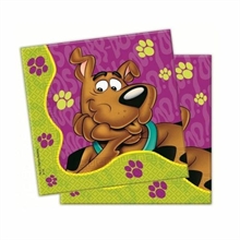 Tovaglioli 33x33cm 2V Scoby-Doo da 20pz