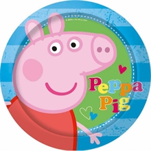PIATTO 23CM PEPPA PIG 8 pz