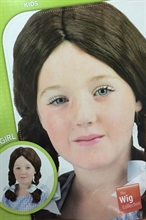 PARRUCCA BAMBINA CON TRECCE