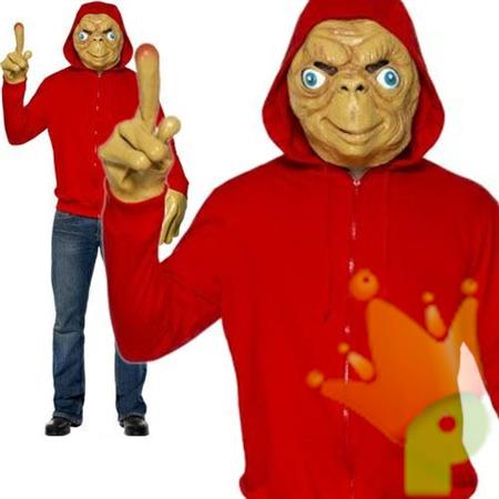 COSTUME ET L'EXTRATERRESTRE  TAGLIA UNICA