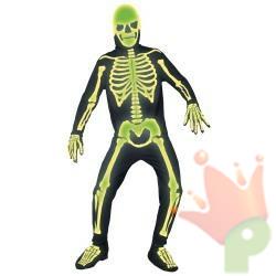 COSTUME SCHELETRO NEON TG. M