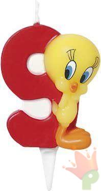 CANDELINA NUMERO 9 TWEETY