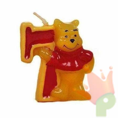 CANDELINA WINNIE THE POOH N. 7