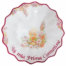 PIATTI FONDI 24CM LA MIA COMUNIONE 10PZ
