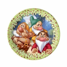 PIATTI 19,5CM SETTE NANI 10PZ