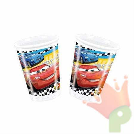 BICCHIERI 200ML CARS RSN 8PZ